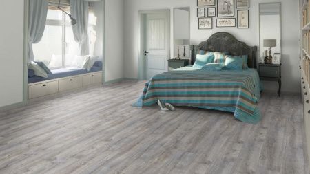 Ламинат Tarkett Estetica 933 Дуб Эффект светло-серый Т028090 толщина 0,9 см 33 класс 1292х194