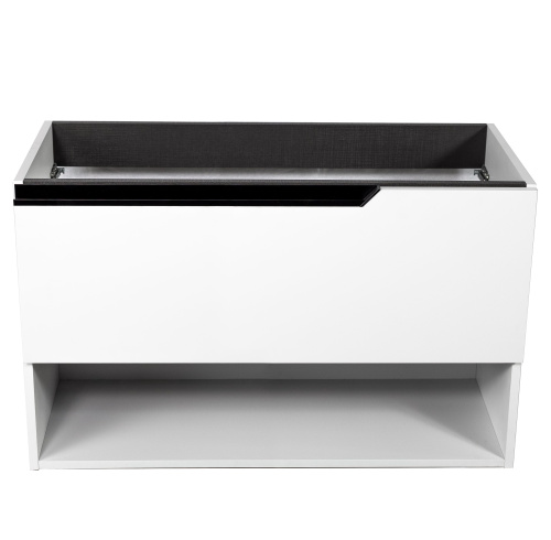 Тумба под раковину Visobath Eleven 85606/B-Ada 100х45х55 подвесная цвет белый матовый - фото 3