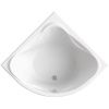 Ванна акриловая Bas Риола В 00030 135х135 угловая четверть круга с каркасом