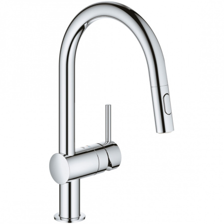 Смеситель Grohe Minta 32321002 на столешницу хром без термостата