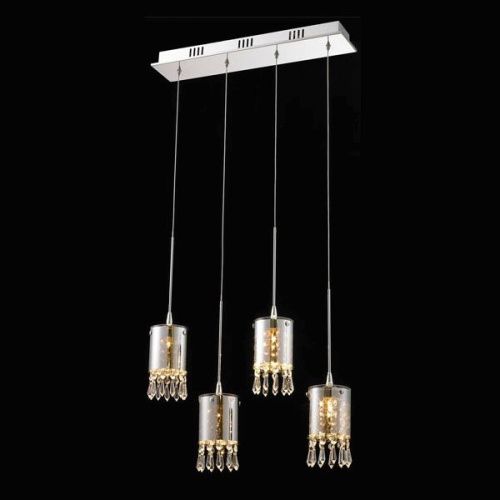 Светильник подвесной Delight Collection Crystal Tube (Црыстал Тубе) MD2544/4L - фото 2