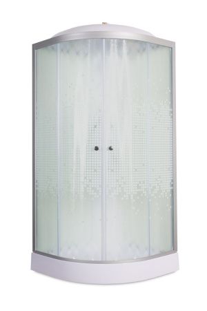Душевая кабина AvaCan L908GM 80х80 четверть круга с крышей ориентация универсальная