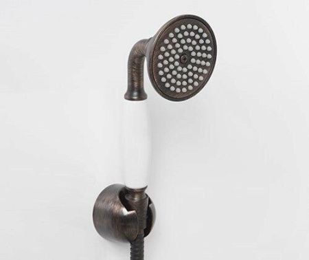 Смеситель для ванны Wasserkraft Isar 1300 1302L настенный бронза