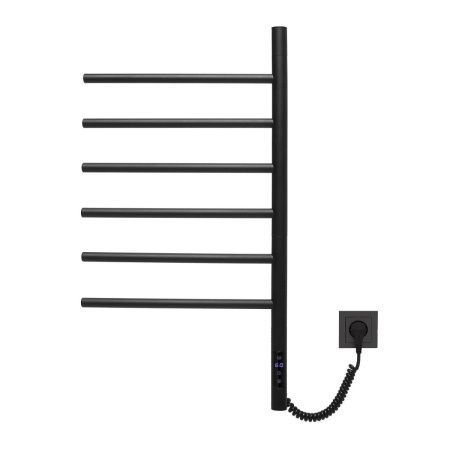 Полотенцесушитель электрический Vincea VTD-1S2CBE 45х80 черный