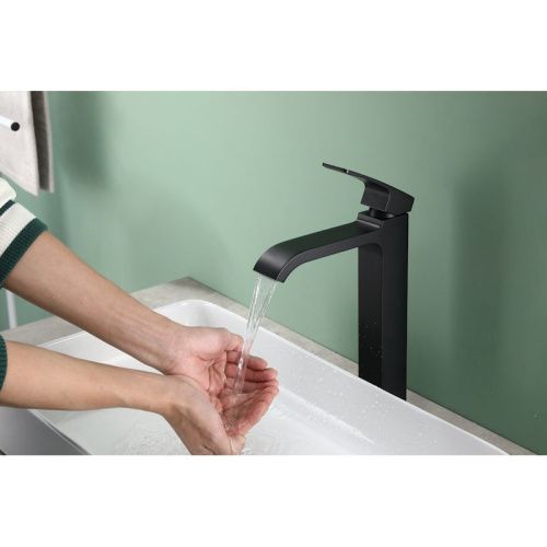 Смеситель Raglo R02 R02.15.06 на раковину черный - фото 4