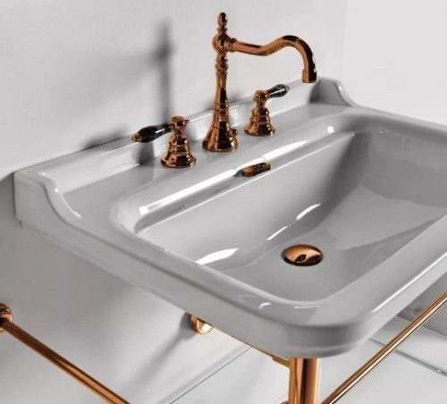 Заглушка для перелива Kerasan Waldorf 811393br бронза - фото 2