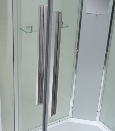 Душевая кабина AvaCan EM EM3912LT 120х90 асимметричная с крышей ориентация левая