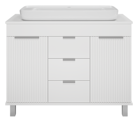 Тумба под раковину Brevita Enfida ENF-06100-0143Я 100х50 напольная цвет белый
