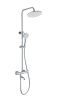 Душевая стойка Wonzon & Woghand Inn WW-B3047-A1-CR настенная цвет хром с термостатом