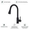 Смеситель для кухни Splenka S203 S203.49.06 на мойку черный