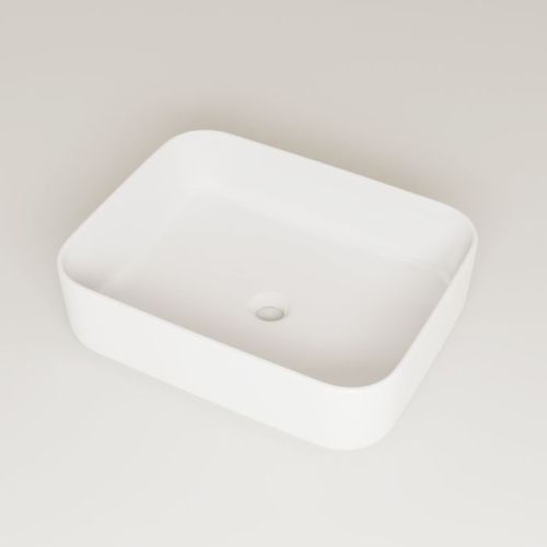 Раковина из сантехнического фарфора IDDIS Bridge BRIWM05i27 39х50 накладная цвет белый без отверстий под смеситель - фото 4