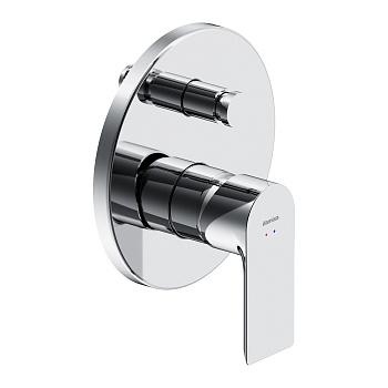 Смеситель для ванны и душа Damixa Apollo 477100000 встраиваемый в стену хром без термостата