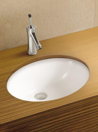 Раковина из сантехнического фаянса WeltWasser WW SK 10000003898 50х40 подвесная цвет белый без отверстий под смеситель