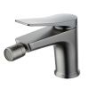Смеситель LeMark Bronx LM3708GM на биде графит