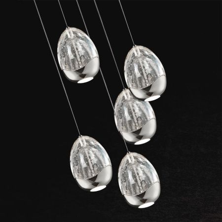 Светильник подвесной Delight Collection Terrene (Террене) MD13003023-5B chrome