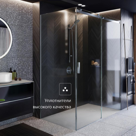 Душевая дверь Roca AREA 7.MP05.L.401.2M 140x200 стекло прозрачное профиль хром