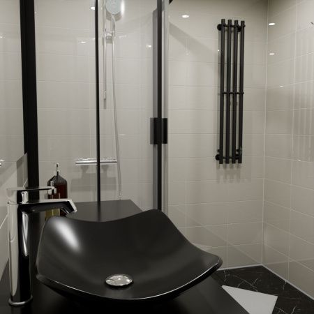 Полотенцесушитель электрический Altasan Арго Арго12021ЧМ 20х120 черный