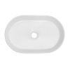 Раковина керамическая Cezares CZR-6576 50х30 накладная цвет белый без отверстий под смеситель