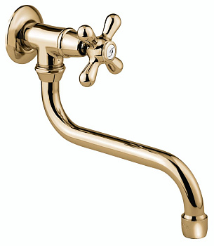 Смеситель для кухни Emmevi Deco Classic 12006S/BR настенный бронза