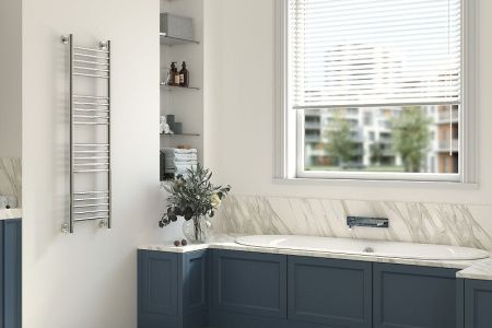 Полотенцесушитель водяной Сунержа Богема + 31-0220-1240 40х120 черный