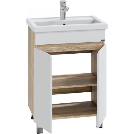 Тумба под раковину СанТа Марс 700409 60х40 напольная цвет бежевый