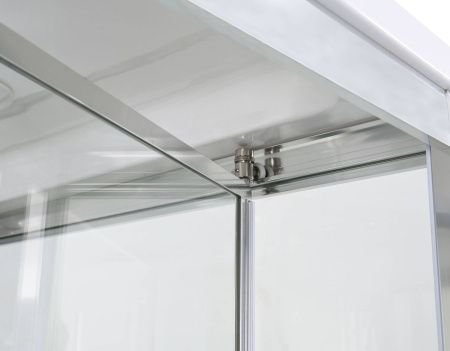 Душевая кабина AvaCan V V2810 100х80 прямоугольная с крышей ориентация универсальная