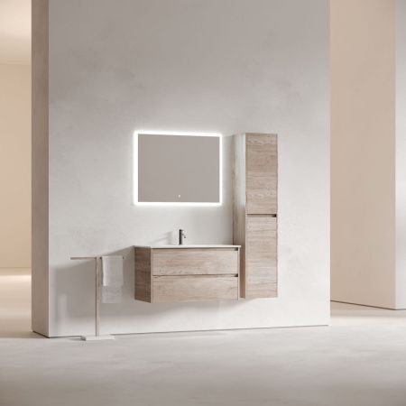 Тумба под раковину Sancos Libra LB90EG 90х50 подвесная цвет коричневый