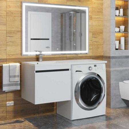 Тумба с раковиной Uperwood Magenta 51930205154 120х50 цвет белый