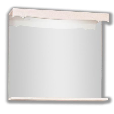 Зеркало с подсветкой Бриклаер Кантри 4627125413612 90х70 подвесное