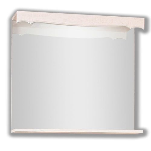 Зеркало с подсветкой Бриклаер 4627125413612 85х70 цвет бежевый - фото 2
