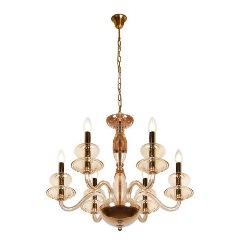 Люстра подвесная iLamp Mercury (Мерцуры) P9448-6 Gold - фото 3