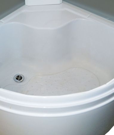 Душевая кабина Parly Effect TMF901 85х85 четверть круга без крыши ориентация универсальная