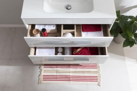 Раковина керамическая Allen Brau Glority 1.35009.20 100х50 полувстраиваемая цвет белый 1 отверстие под смеситель