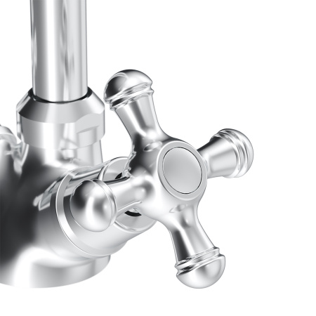 Смеситель для кухни Damixa Retro 230000000 на раковину хром без термостата