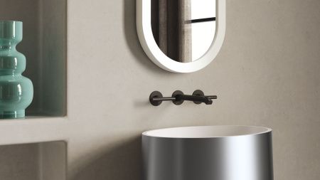 Раковина из искусственного камня Zenon Elipse 4000.000.000.000.39675 50х40 напольная цвет белый