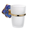 Стакан THG Ptale de cristal bleu U6B-F01-536