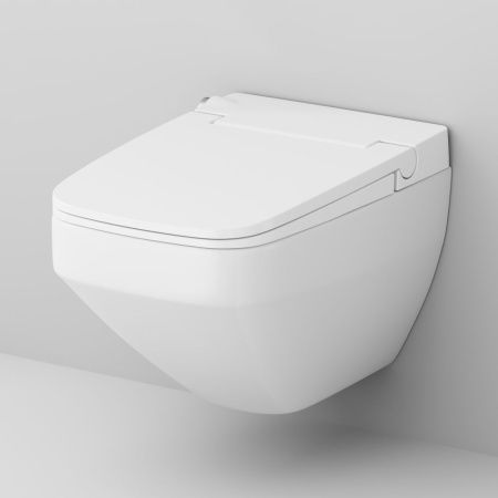 Унитаз подвесной Am.Pm Inspire V2.0 CCC50A1700SC белый с сиденьем микролифт безободковый каскадный смыв
