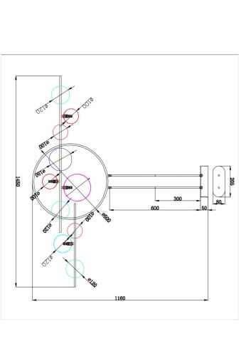 Люстра потолочная Arte Lamp Saturn (Сатурн) A7790SP-75WH - фото 4