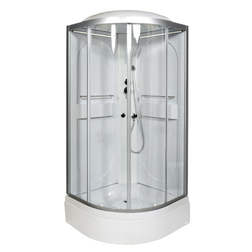 Душевая кабина AvaCan L510LED 100х100 четверть круга - фото 2