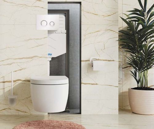 Инсталляция для унитаза WasserKRAFT Aller 10TLT.010.ME.CH01 - фото 4