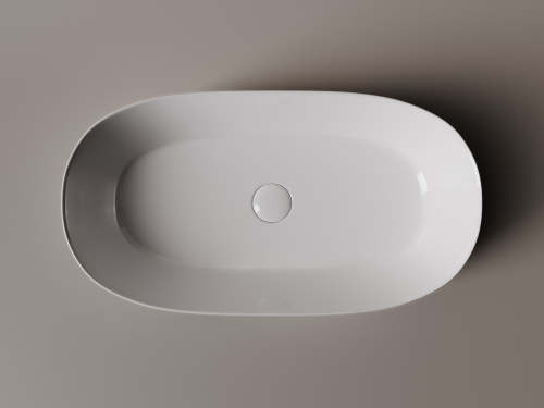 Раковина Ceramica Nova ELEMENT 68 см CN5022 накладная цвет белый - фото 3