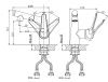Смеситель Rush Jawa JA0735-12 на раковину хром