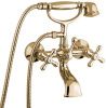 Смеситель для ванны Emmevi Deco Classic 12011/BR настенный бронза