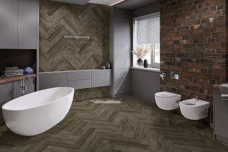 Кварцвиниловая плитка Damy Floor LONDON LVT 200410EL-12-LVT Оксфорд толщина 0.25 см 43 класс 590х118