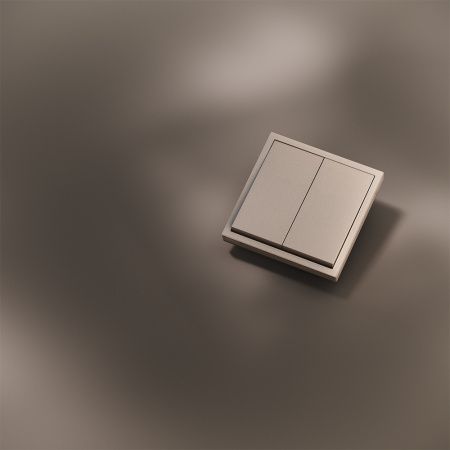 Клавиши для выключателя двухклавишного VOLTUM S70 METAL VLSM000310