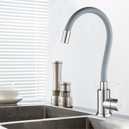 Смеситель для кухни WesnaArt Eko EKO05-141 на мойку сатин - фото 3