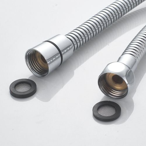 Душевая стойка Shevanik S4136 настенная цвет хром - фото 5