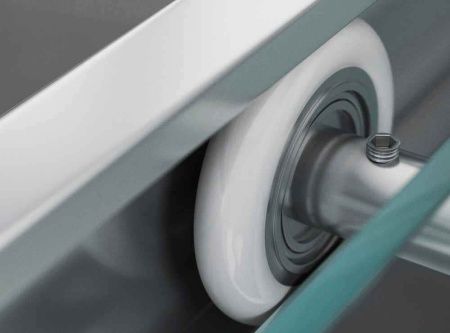 Душевой уголок Ambassador Kingston 14011121 100х90 стекло прозрачное профиль хром без поддона