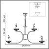 Люстра подвесная Lumion Classi (Цласси) 8155/9