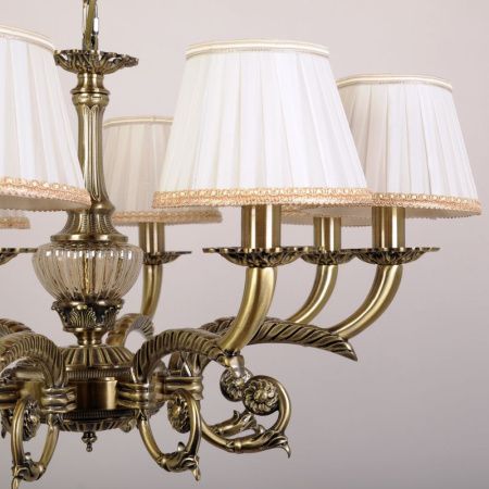 Люстра подвесная Abrasax Sylvia (Сылвиа) L.8110-8BR SHADE